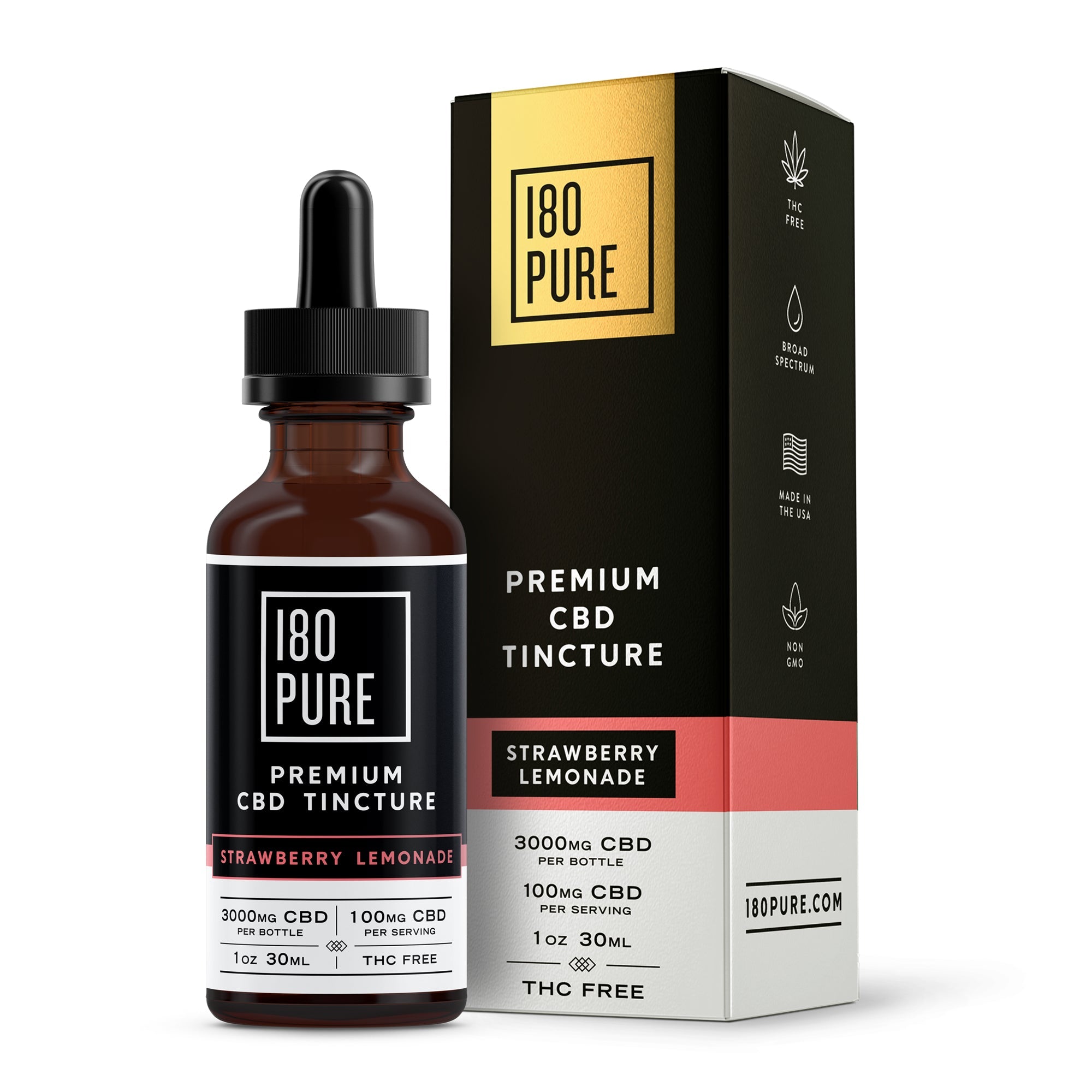3000mg CBD Strawberry Lemonade Tincture